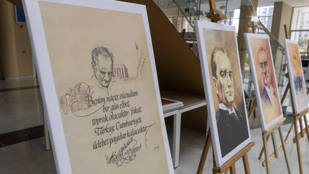 Yenişehir Belediyesinden “Etem Çalışkan ile Atatürk Yolculuğu” Sergisi