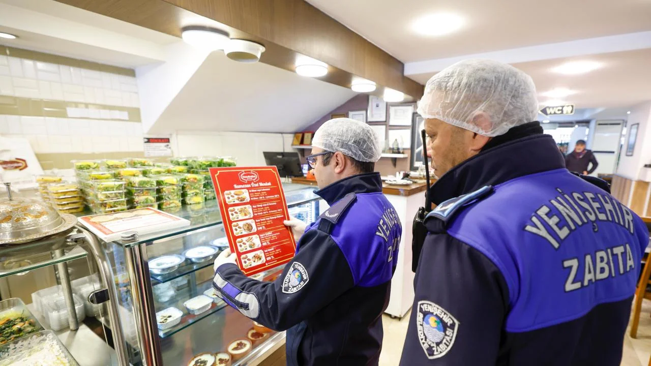 Yenişehir Belediyesinden Ramazan ayı öncesi gıda denetimi