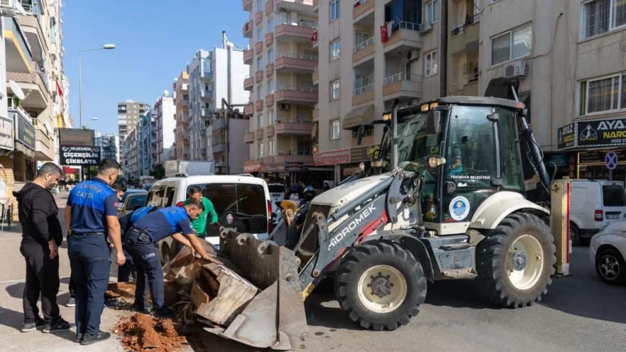Yenişehir’de kaldırım işgallerine geçit yok