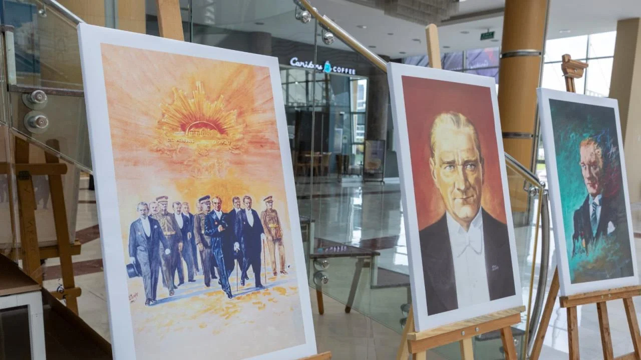 Yenişehir Belediyesinden “Etem Çalışkan ile Atatürk Yolculuğu” Sergisi