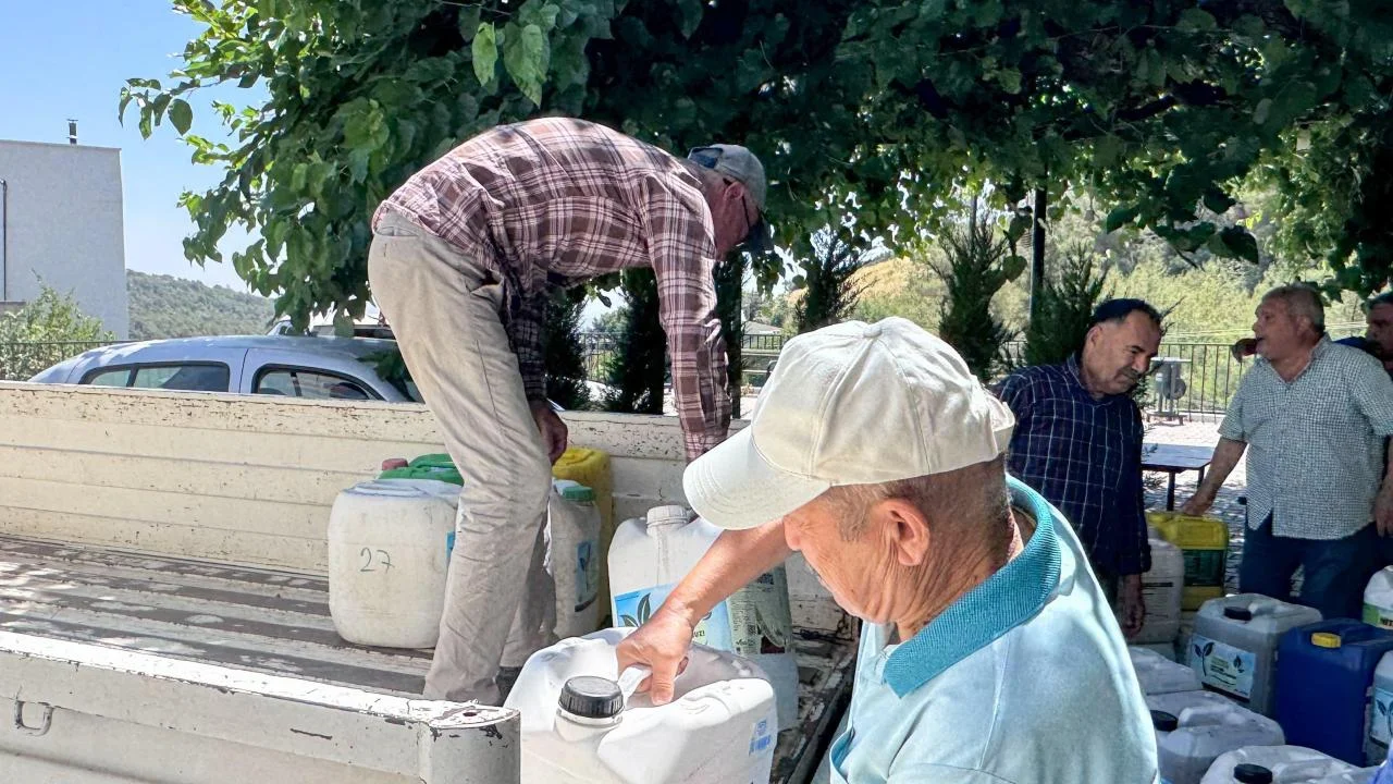 Yenişehir Belediyesinden çiftçiye organik gübre desteği