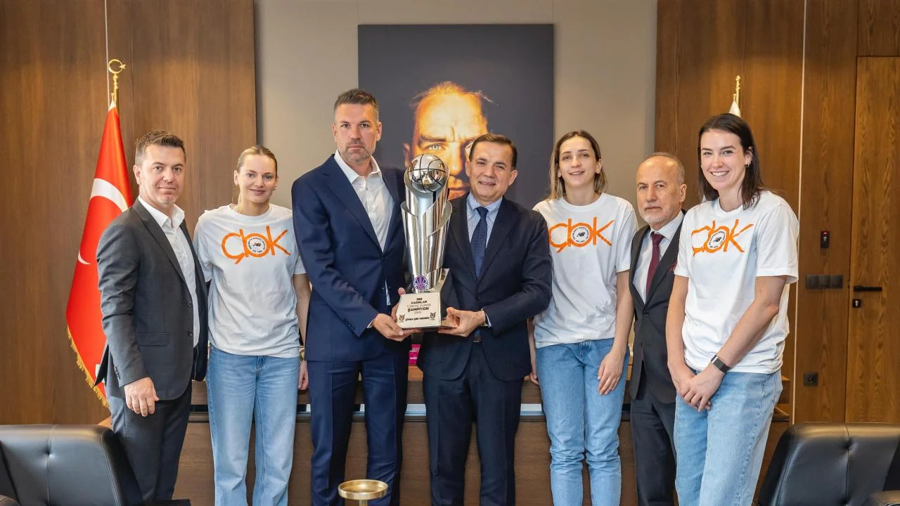 ÇBK Mersin’den Başkan Abdullah Özyiğit’e şampiyonluk teşekkürü