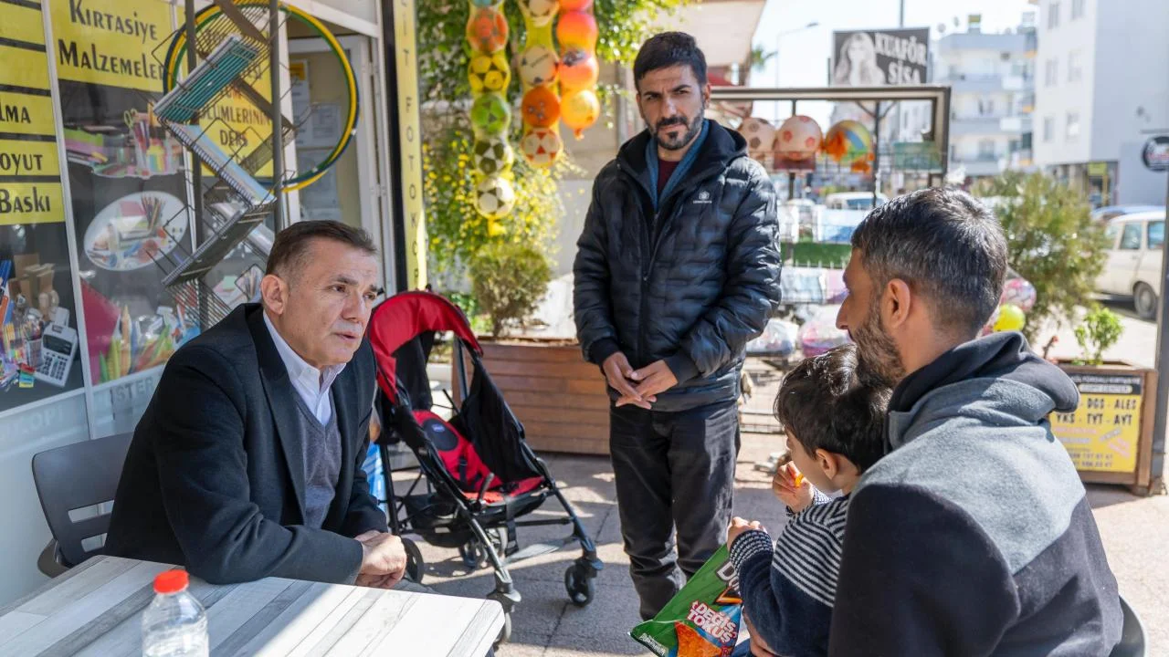 Başkan Özyiğit, Bahçelievler Mahallesi’nde vatandaşlarla buluştu