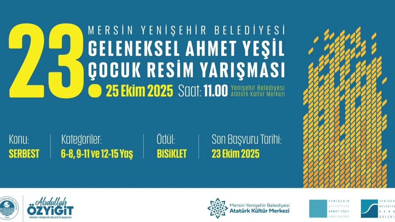 23. Ahmet Yeşil Resim Yarışması başvuruları yarın sona eriyor