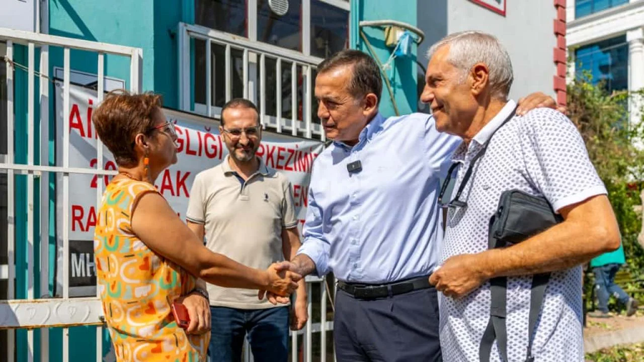 Başkan Abdullah Özyiğit iki mahallede çalışmaları yerinde inceledi