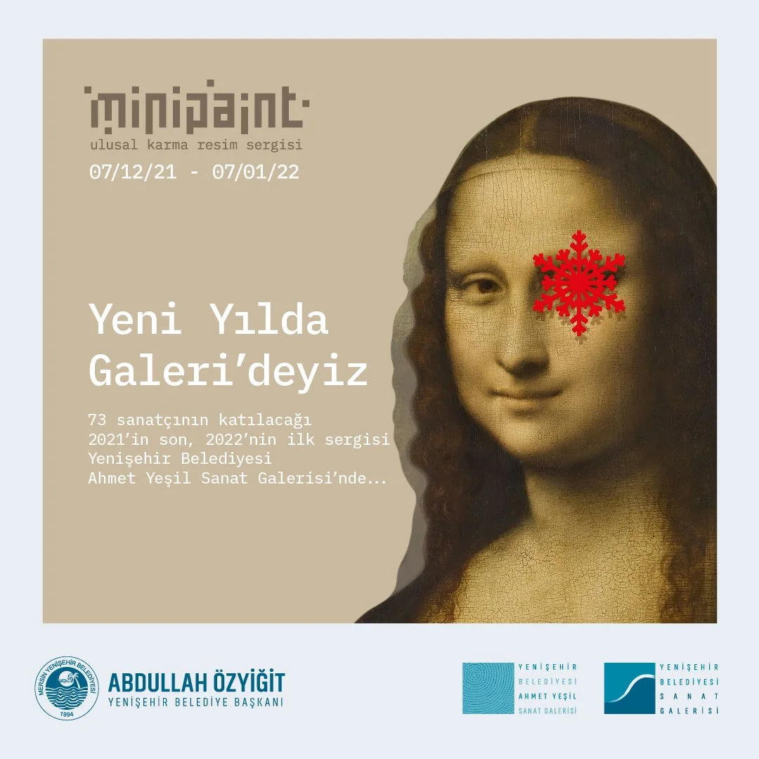 “minipaint ulusal karma resim sergisi” açılıyor.