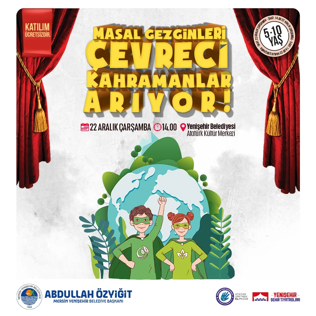 Masal Gezginleri Çevreci Kahramanlar Arıyor !
