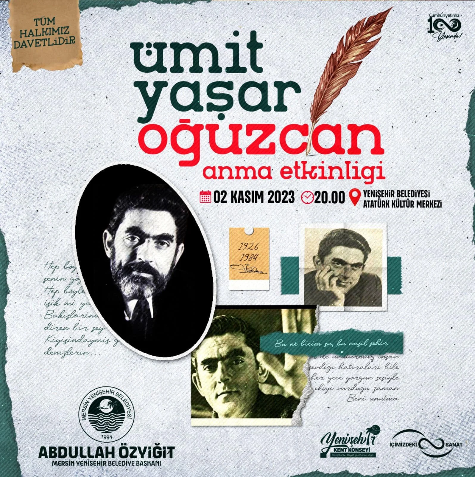 Ümit Yaşar Oğuzcan Anma Etkinliği