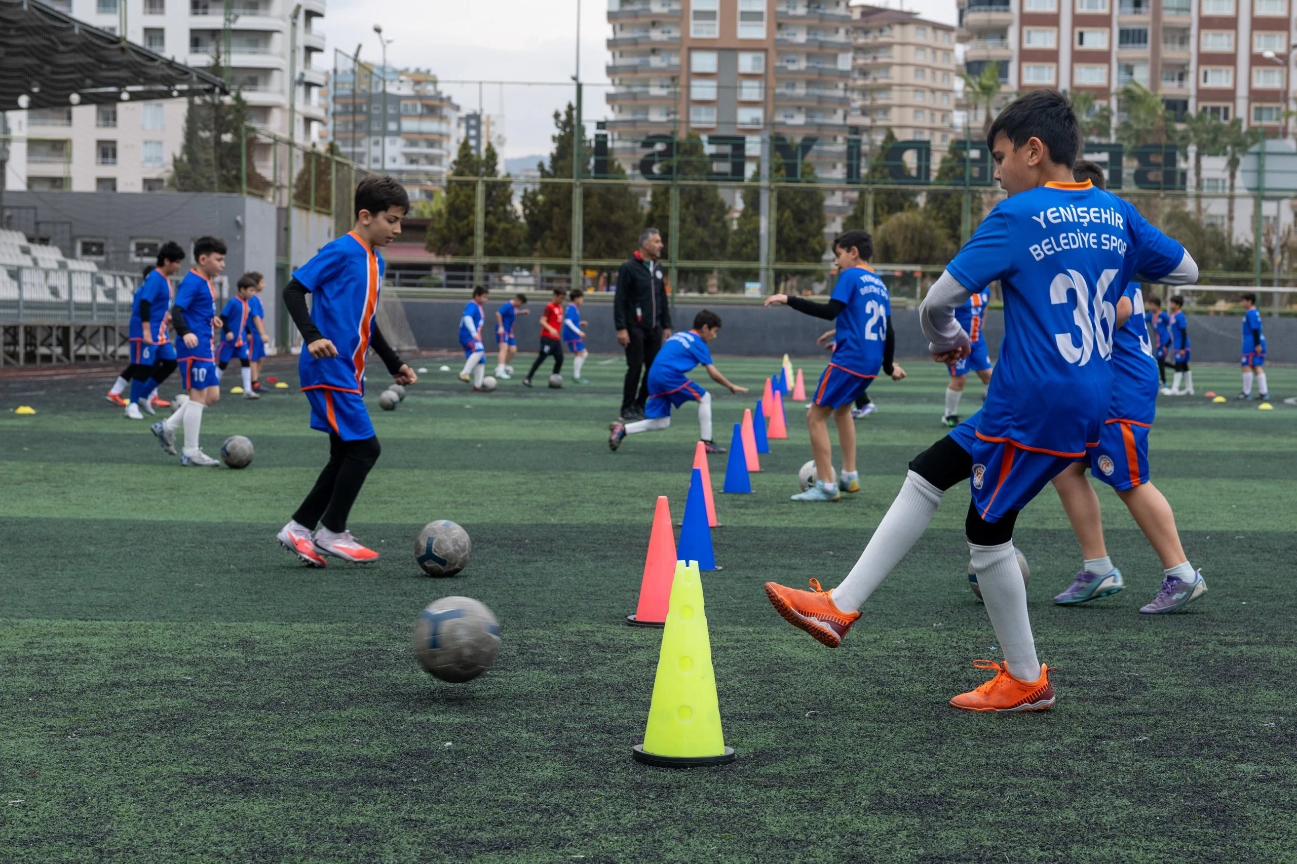 Yenişehir’de spor zamanı