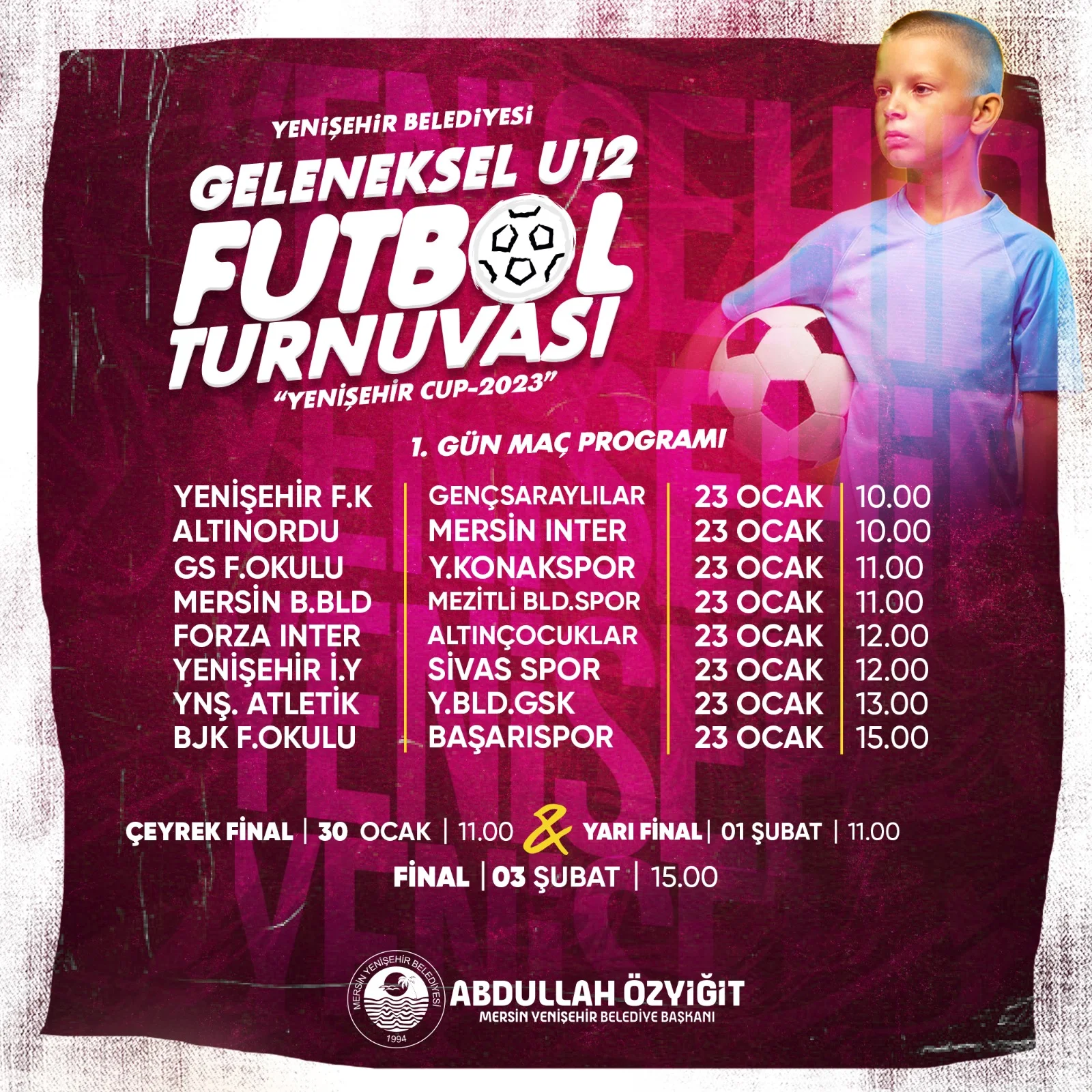 Yenişehir Cup - 2023 1. Gün
